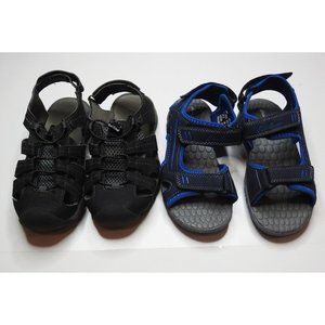 2 Boys Size 1 Eddie Bauer Summer Sandals - Adventure-Ready Footwear!